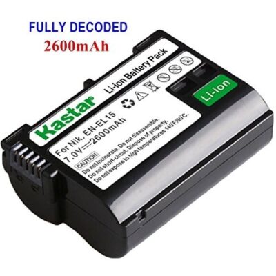 Kastar ENEL15 Batería para Nikon EN-EL15