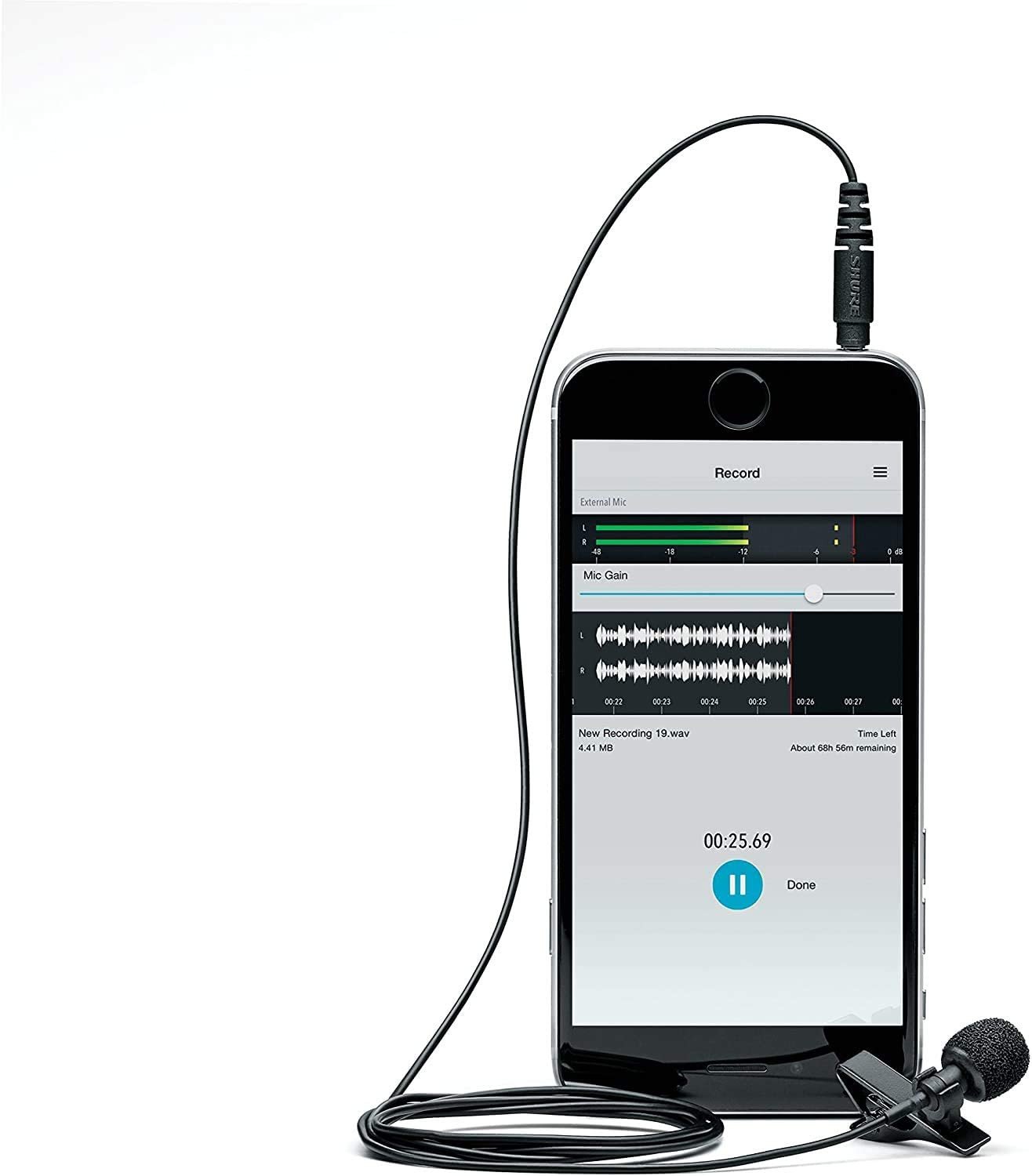 Micrófono Digital de Solapa MVL Marca Shure - Imagen 2