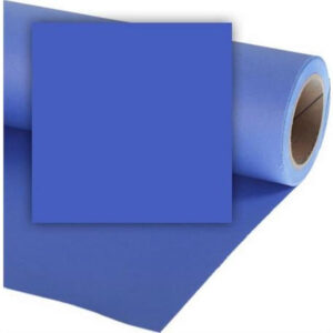 Fondo de papel ChromaBlue tipo Ciclorama Marca Colorama Co191 de 2.72x11 Metros