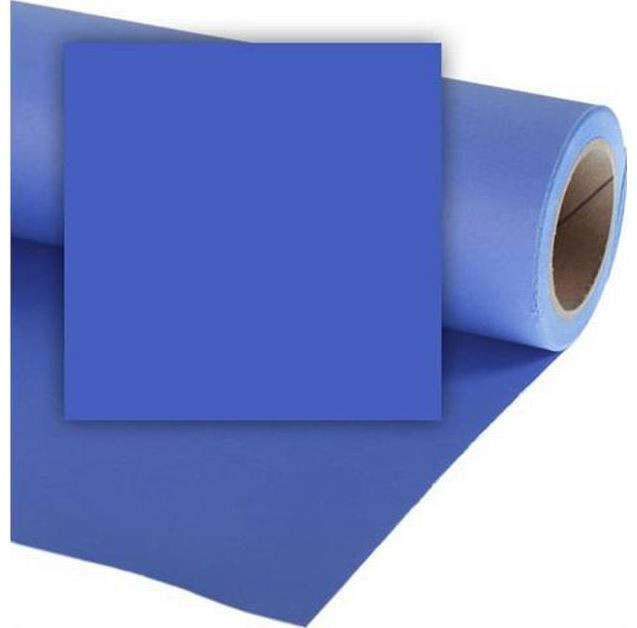 Fondo de papel ChromaBlue tipo Ciclorama Marca Colorama Co191 de 2.72x11 Metros