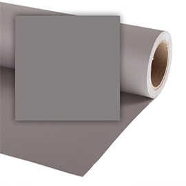 Ciclorama 1.35 x 11 mts Gris Tormenta Colorama LL CO505