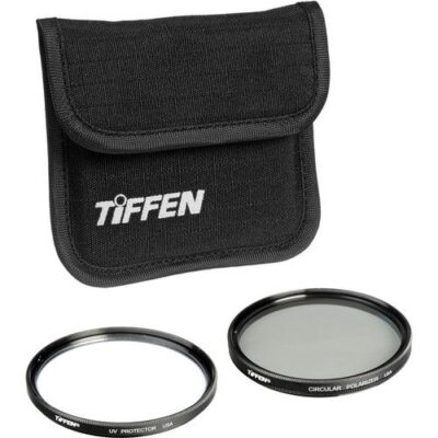 Kit 2 Filtros UV y Polarizado 62mm Tiffen