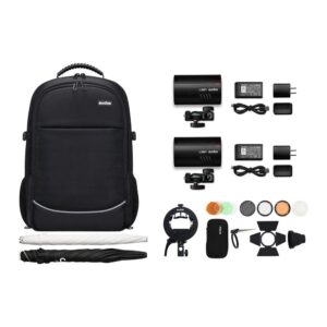 Kit de Iluminación Portátil de 2 Flash AD100PRO Godox