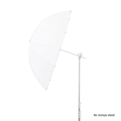 Sombrilla Parabólica Blanca/Transparente 85cm Godox