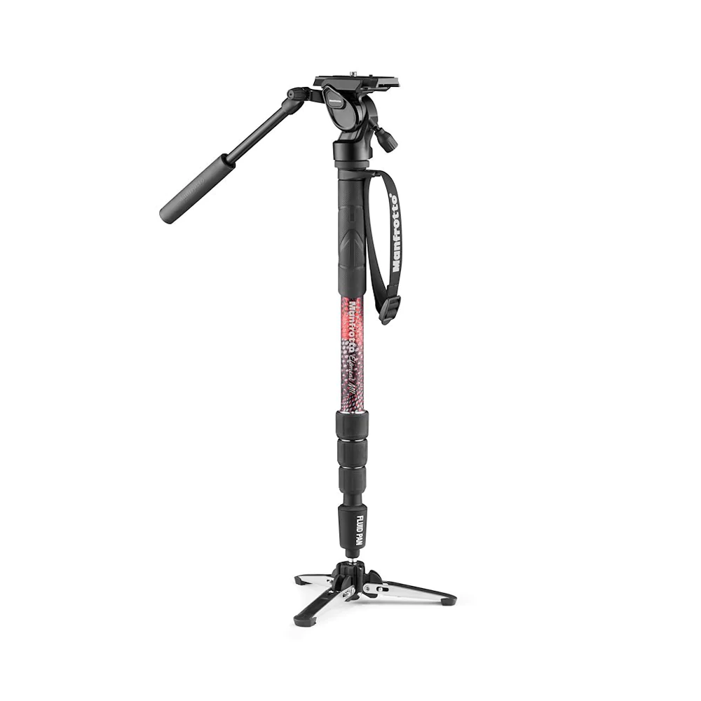 Monopie Manfrotto MVMELMIIA4LIVE Element MII con cabeza fluida Live para video